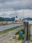 Miraflores Locks on the Panama Canal